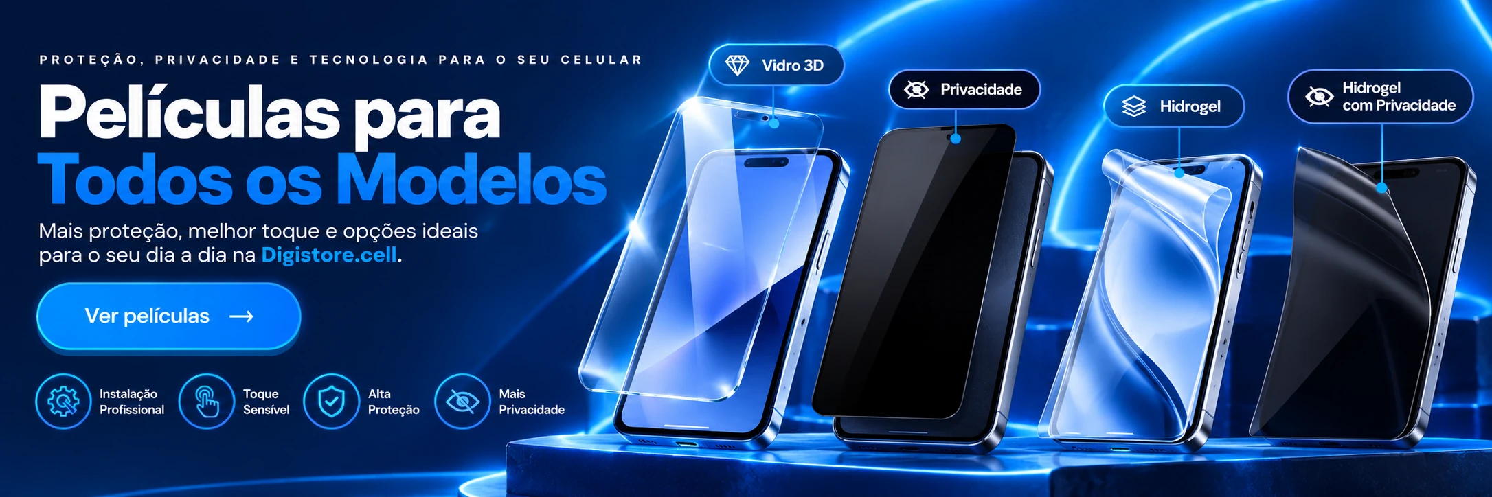 Banner promocional de películas da Digistore